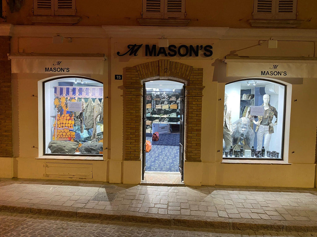 Summer fashion in Saint Tropez: Mason's store reopens