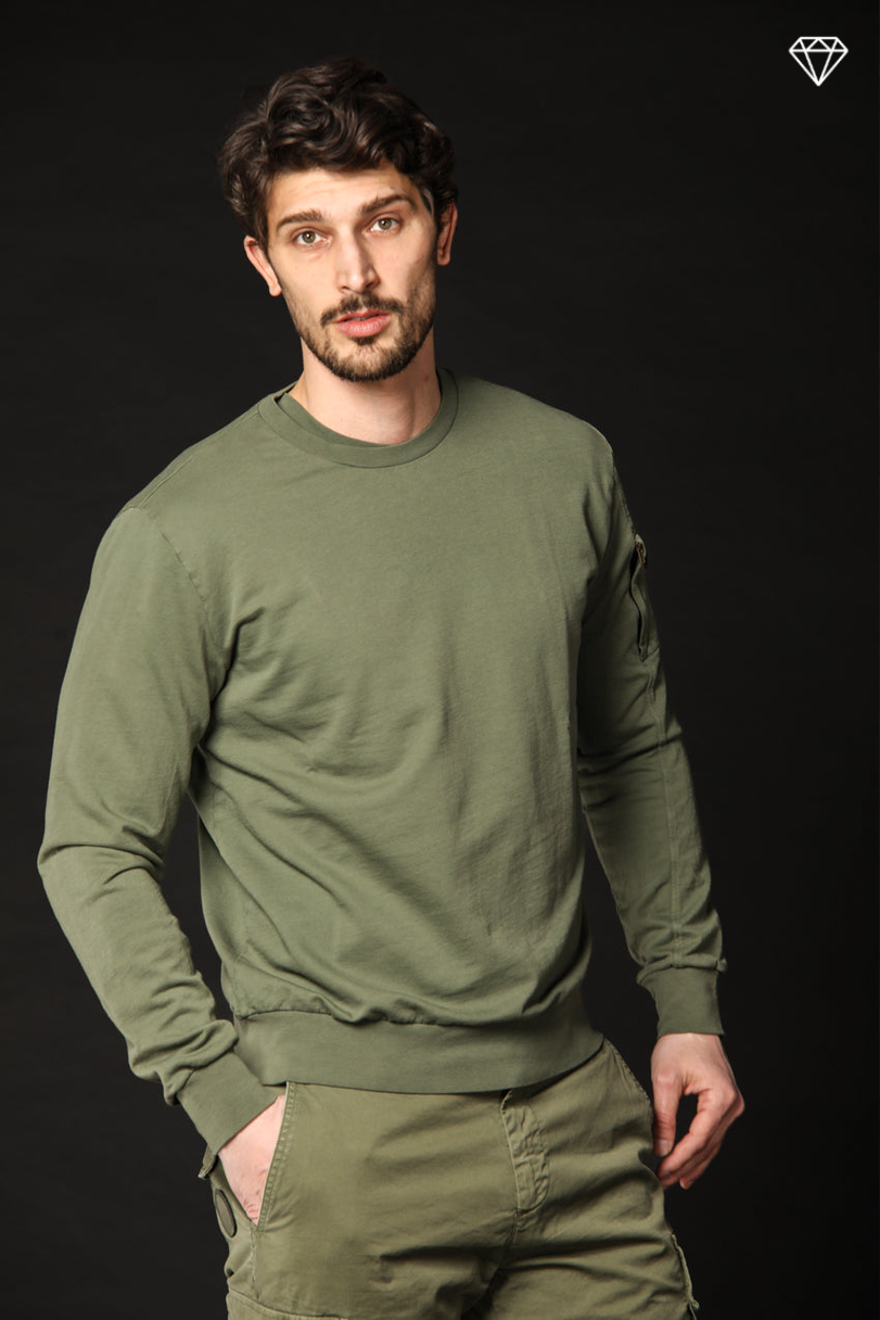 Marlon felpa uomo in cotone logo edition ①