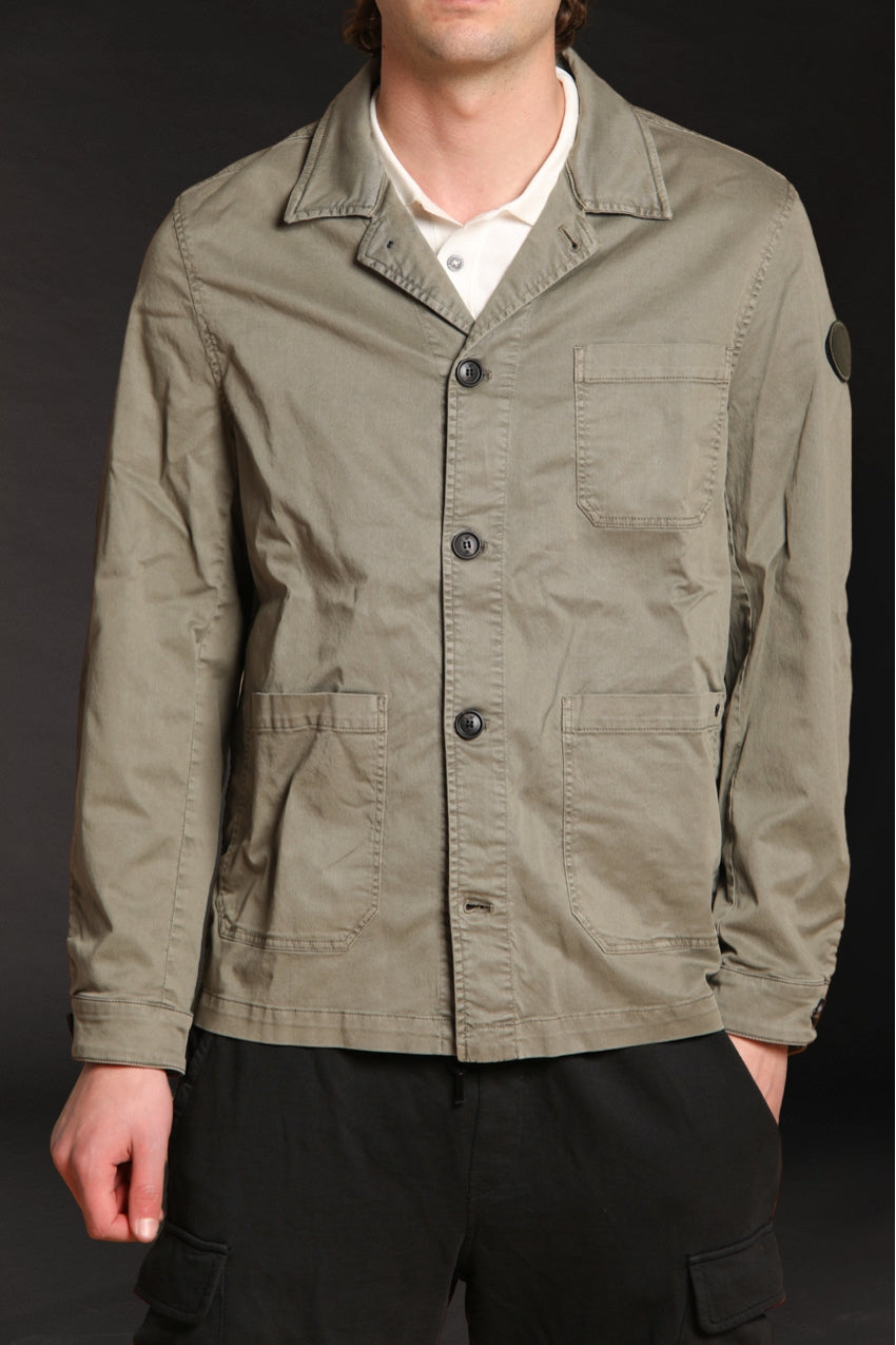 M74 Work Jacket Herrenfeldjacke logo edition aus Baumwolle und Tencel ①