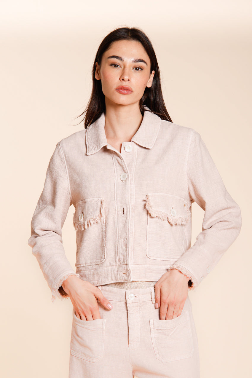 Women's Jacket Odette Pink Mat | Mason's – Mason's