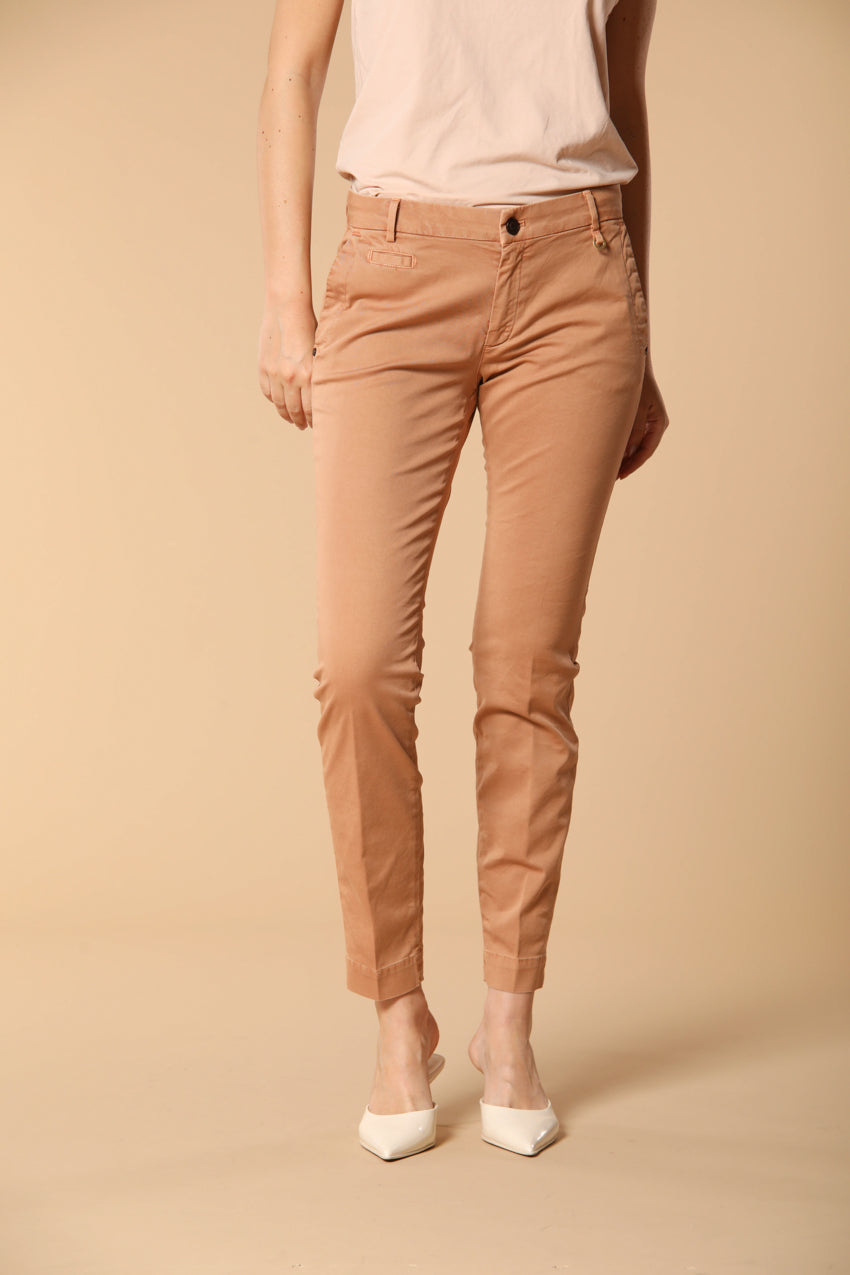Jaqueline Archivio women's chino pants in gabardine slim fit