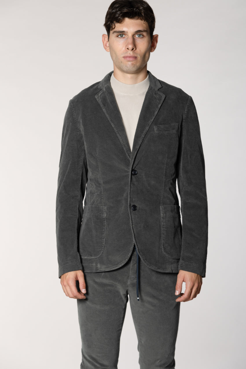 Blazer Man Da Vinci Dark Green in 500-Wale Velvet | Mason's Mason's Blazer Man Da Vinci Dark Green in 500-Wale Velvet | Mason's Mason's
