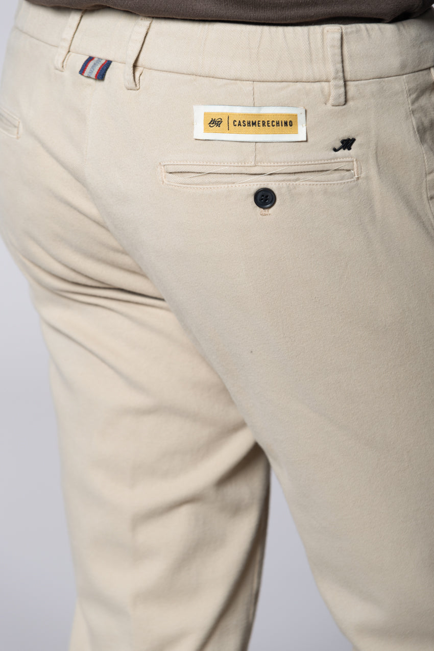 New York String men's chino jogger in cotton cashmere regular fit