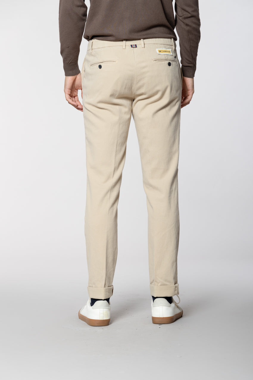 New York String men's chino jogger in cotton cashmere regular fit
