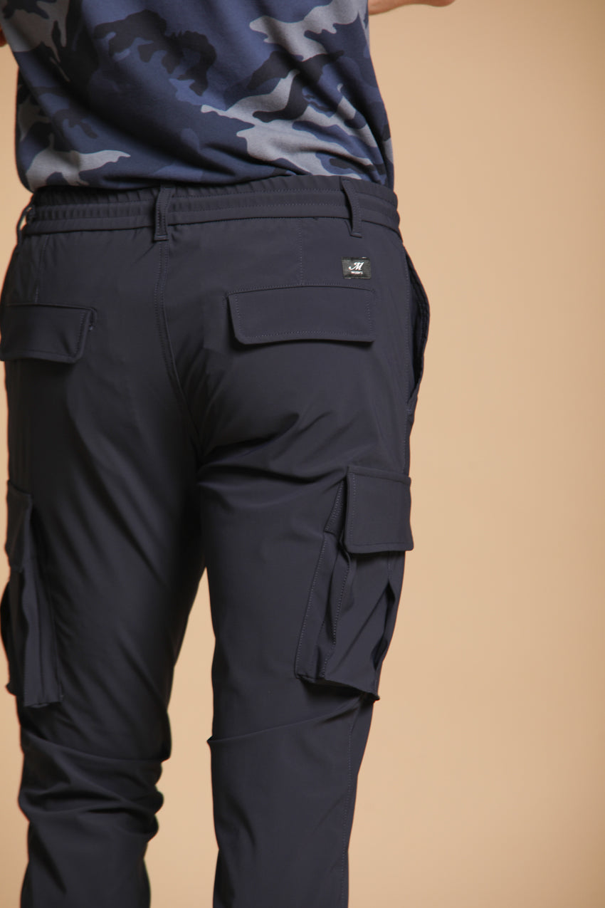 Chile Jogger Herren Cargo Hose in supertechnischem Jersey Extra Slim Fit