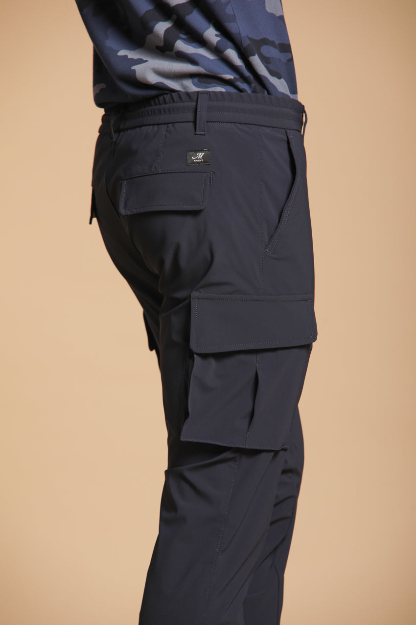 Chile Jogger Herren Cargo Hose in supertechnischem Jersey Extra Slim Fit