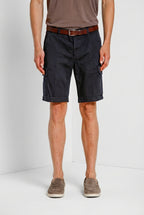 Chile Herren Cargo Bermuda aus Stretch-Satin slim fit ①