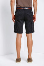 Chile Herren Cargo Bermuda aus Stretch-Satin slim fit ①