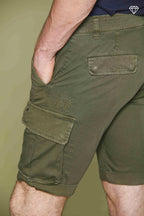 Chile Herren Stretch-Satin Slim Cargo Bermuda Shorts slim fit ①