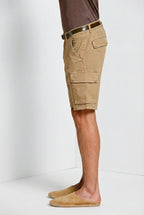 Chile Herren Cargo Bermuda aus Stretch-Satin slim fit ①
