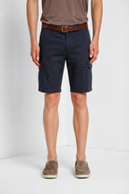 Chile Herren Cargo Bermuda aus Stretch-Satin slim fit ①
