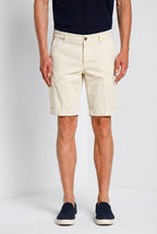 Chile bermuda cargo hombre de satén stretch slim fit ①