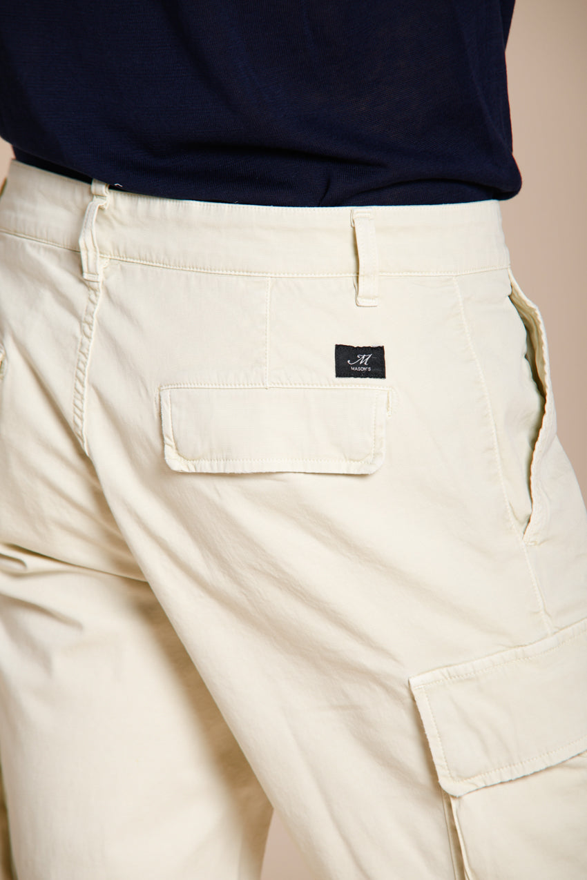 Chile Bermuda Cargo Herren aus Stretch-Satin slim fit ①