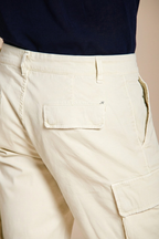 Chile Herren Cargo Bermuda aus Stretch-Satin slim fit ①