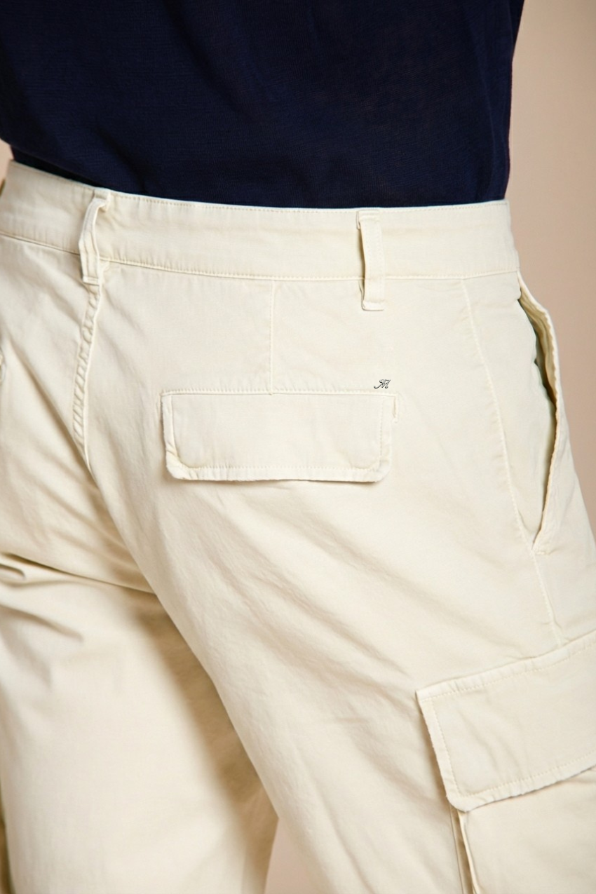 Chile Herren Cargo Bermuda aus Stretch-Satin slim fit ①