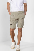 George Coolpocket bermuda cargo hombre en gabardina stretch logo edition carrot fit ①