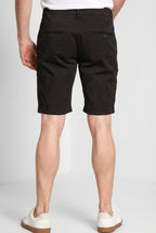 George Coolpocket men's cargo bermuda shorts in stretch satin logo edition carrot fit ①