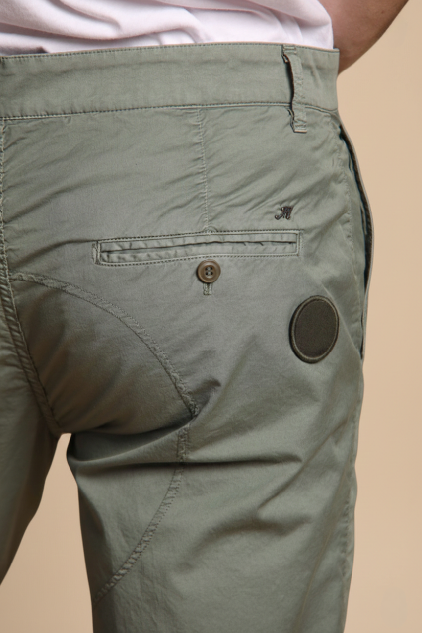 John Coolkhinos bermuda chino hombre en algodón pima logo edition carrot fit  ①