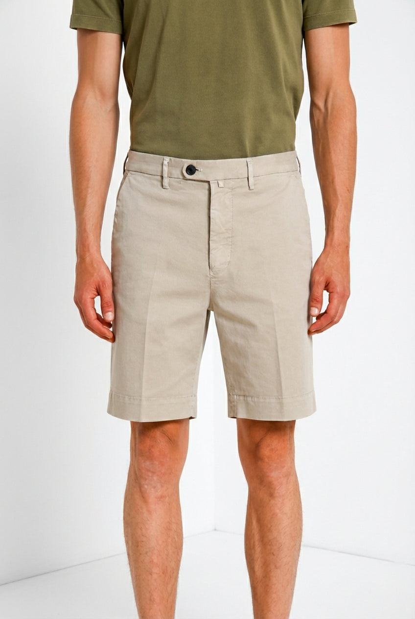 Boston delamere bermuda chino hombre en twill stretch relaxed fit