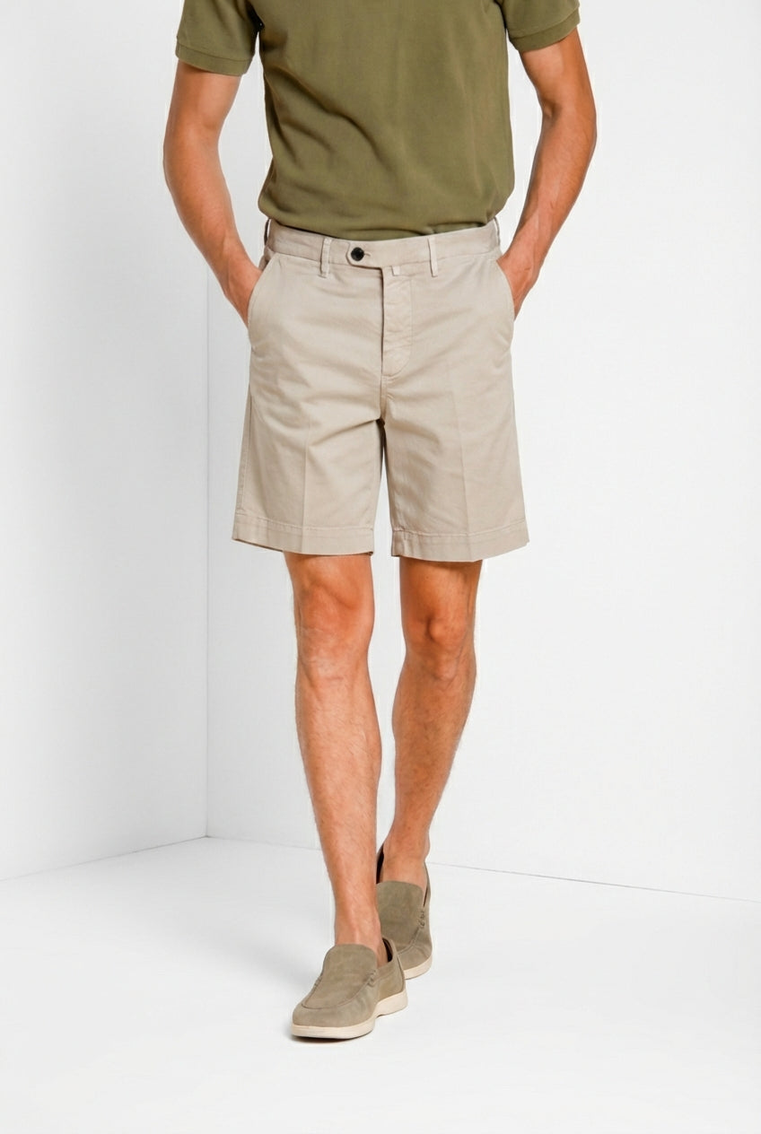 Boston delamere bermuda chino hombre en twill stretch relaxed fit