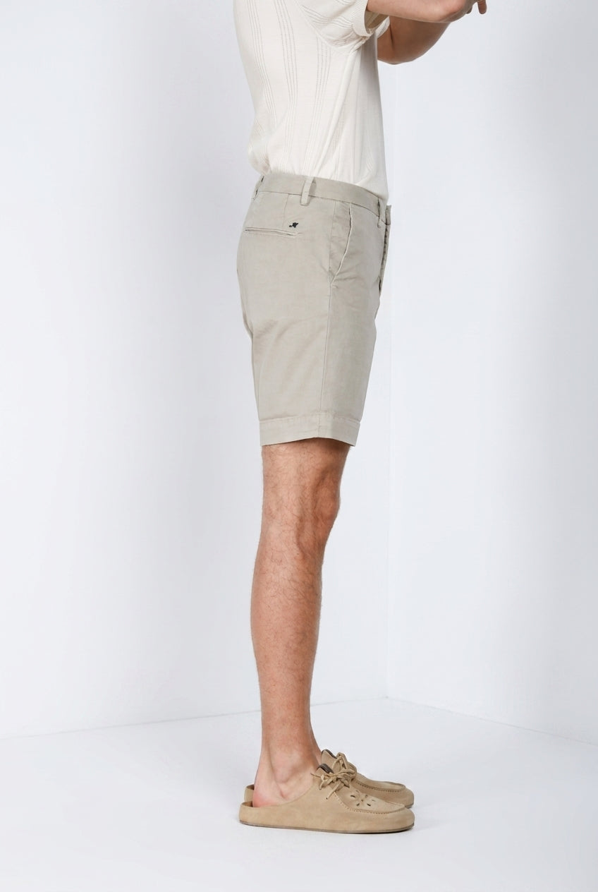 Boston delamere men's chino bermuda in stretch twill relaxed fit