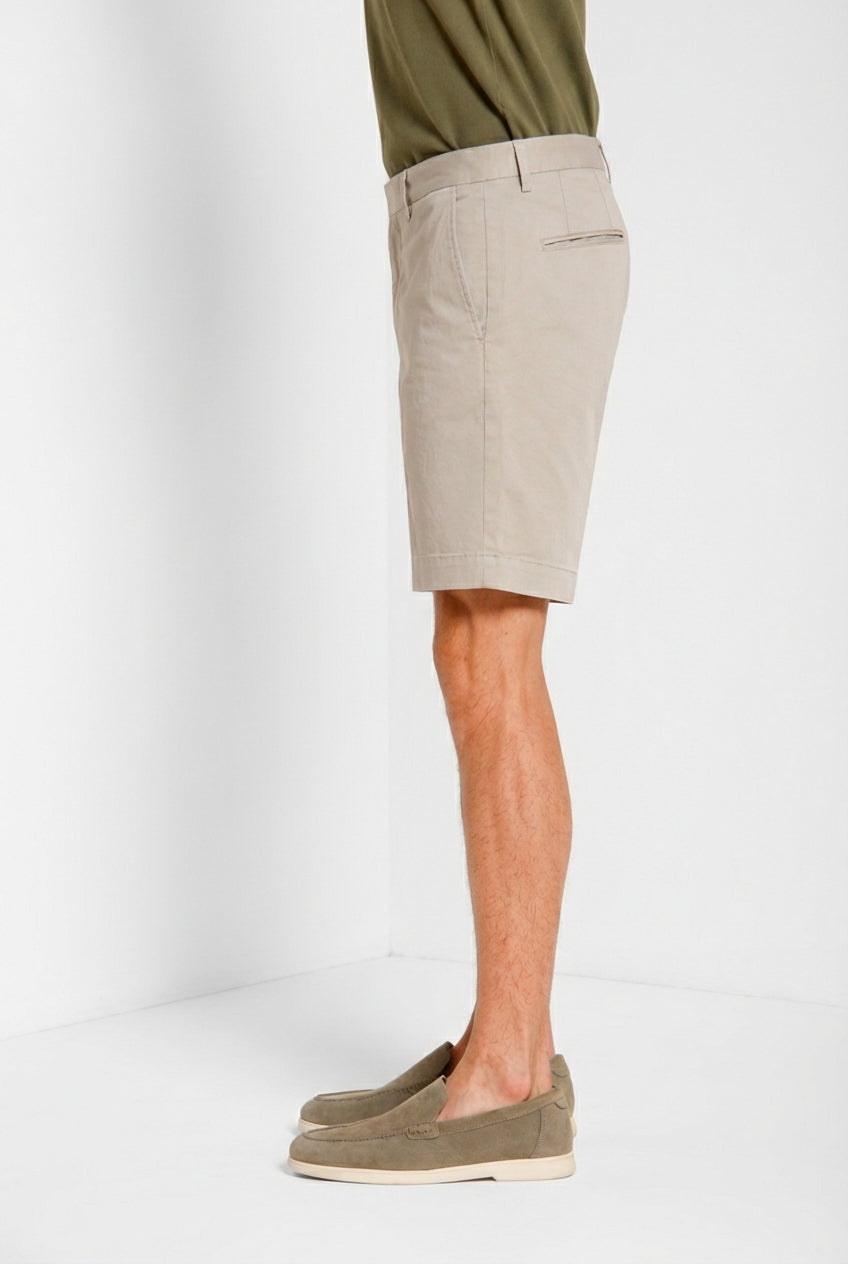 Boston delamere bermuda chino hombre en twill stretch relaxed fit