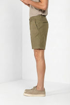 Boston delamere men's chino bermuda in twill stretch relaxed fit