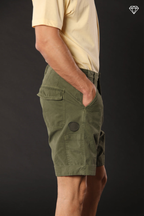 San Andreas M74 bermuda chino homme en coton canvas oxford  logo edition Relaxed fit ①