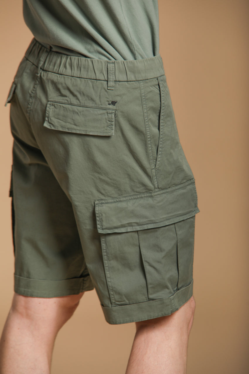 Cargo M74 men's cargo bermuda shorts in pima cotton twill Relaxed fit