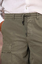 Cargo M74 Herren-Cargo-Bermuda aus Baumwoll-Canvas-Oxford Relaxed Fit