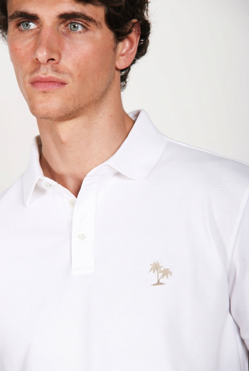 Leopardi polo hombre de piqué ①