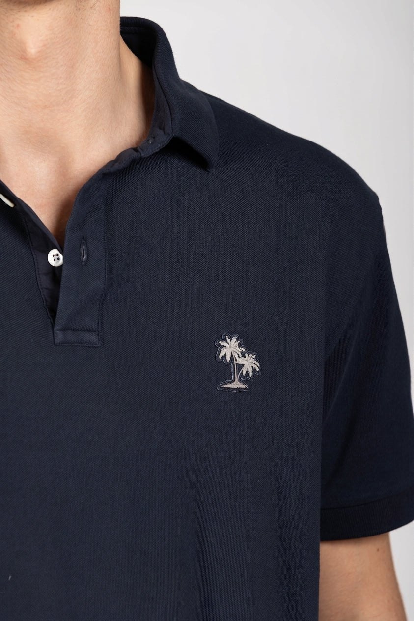 Leopardi polo hombre en piqué ①