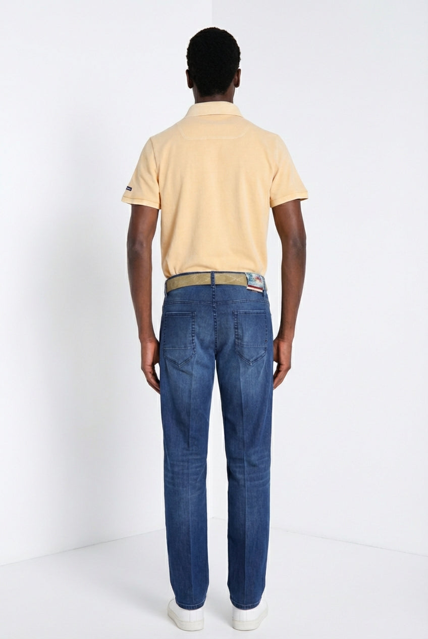 Leopardi delamere polo hombre en piqué