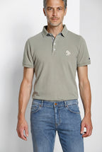 Leopardi delamere polo uomo in piquet
