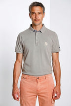 Leopardi delamere polo uomo in piquet