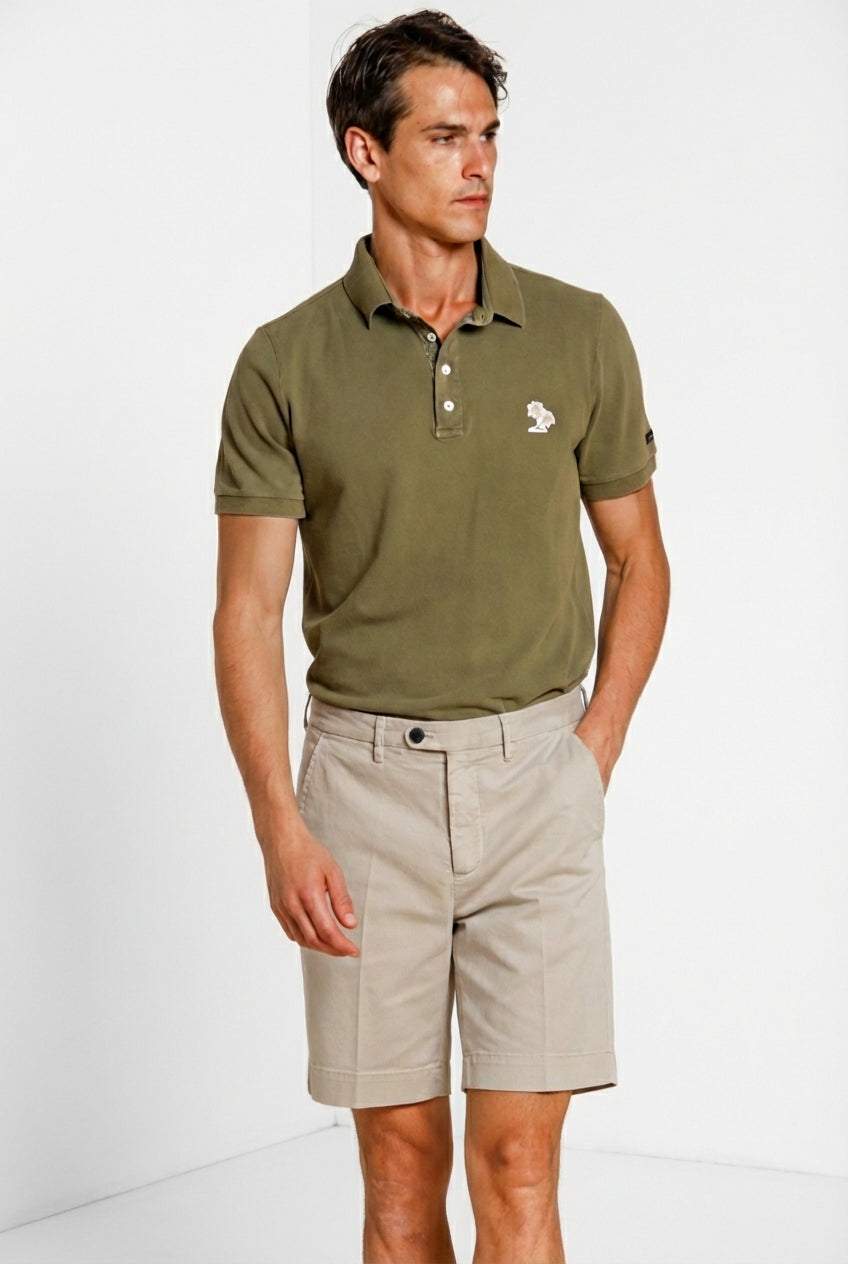Leopardi delamere polo homme en piqué