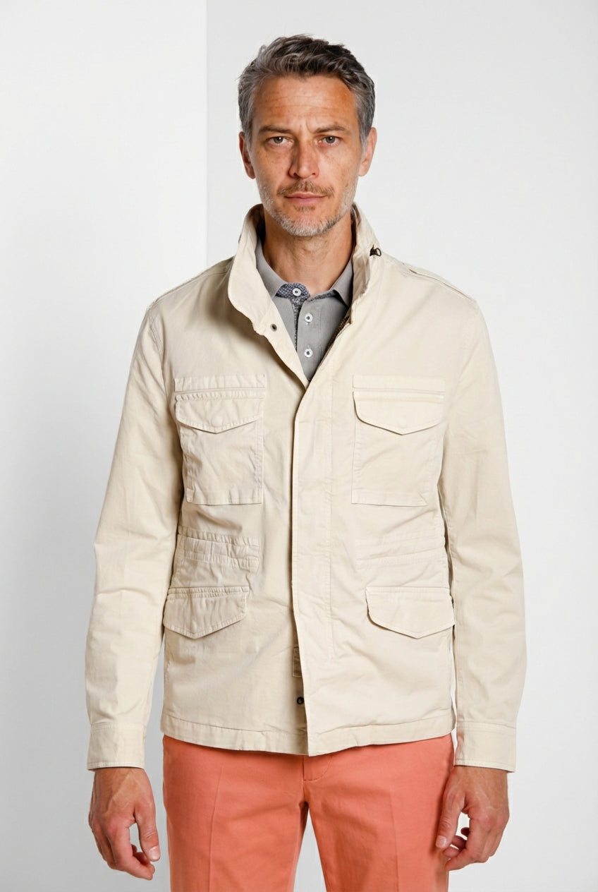 Jacket M74 delamere veste homme en twill stretch