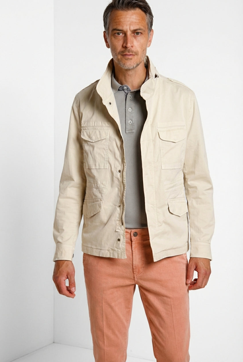 Jacket M74 delamere chaqueta hombre en twill stretch