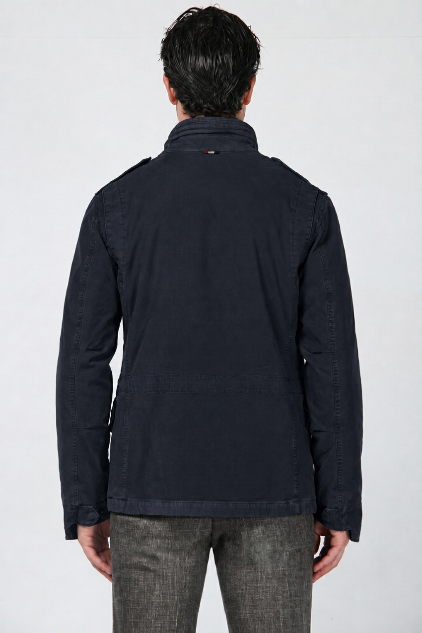 Field Jacket M74 uomo in broken stretch