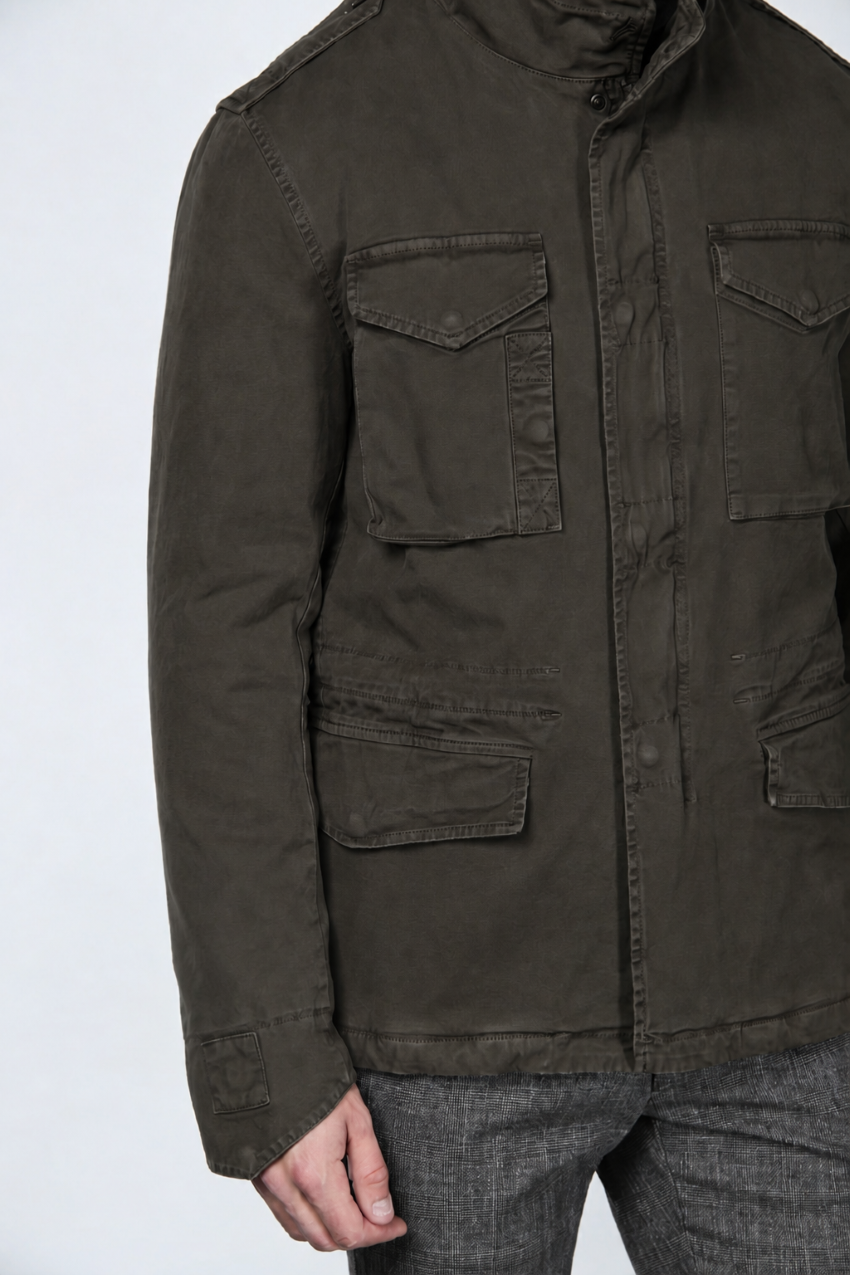 Field Jacket M74 für Herren aus Broken Stretch