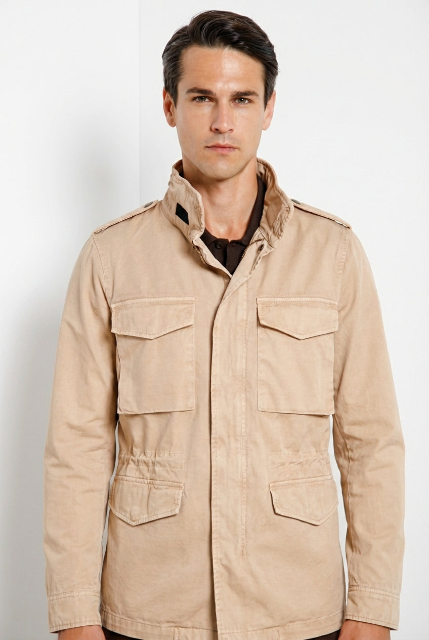 Field men's Jacket M74 in oxford canvas ①