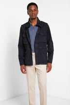 Field Jacket M74 men's jacket in oxford canvas ①