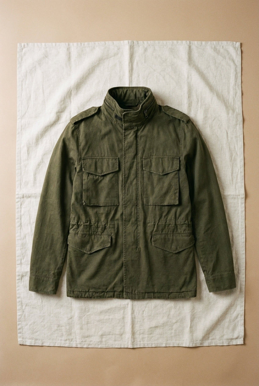 Field Jacket M74 Veste homme en toile oxford ①