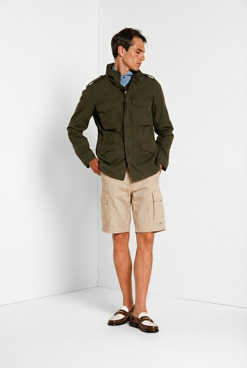 Field Jacket M74 Veste homme en toile oxford ①