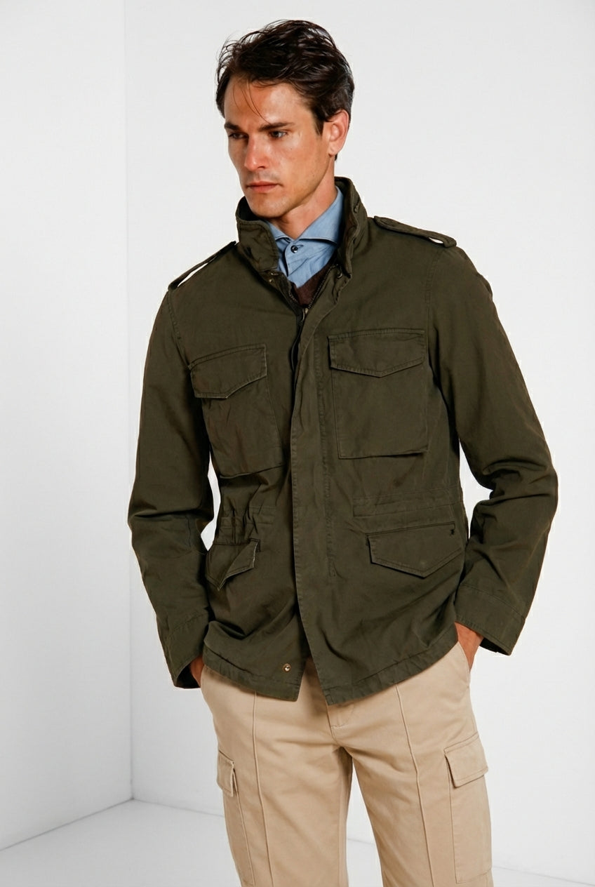ジャケット・アウター maison mill OVERSIZD MILITARY JACKET Mason's Men's Field Jacket