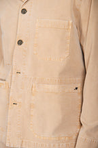Detroit M74 surchemise homme en panama flammé