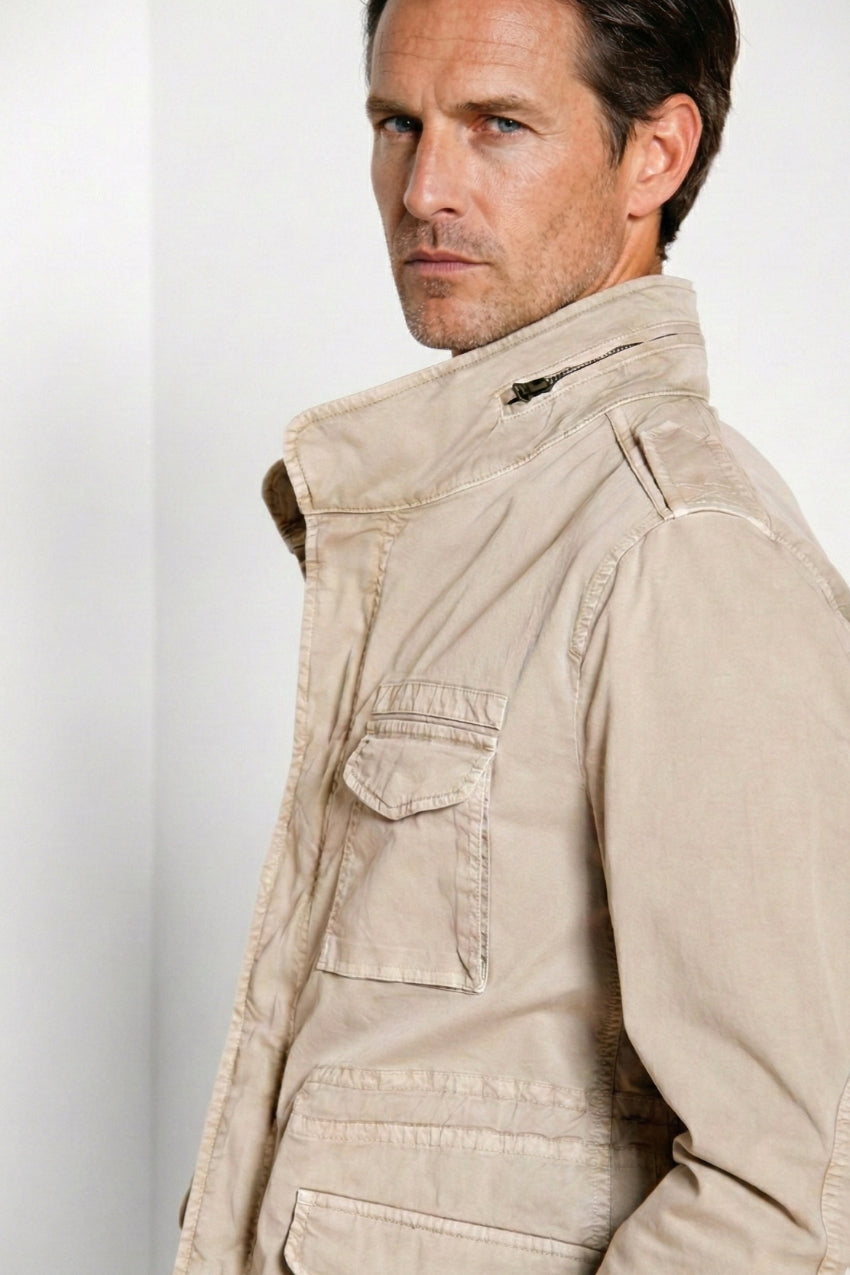 Jacket M74 delamere men's jacket in stretch twill 