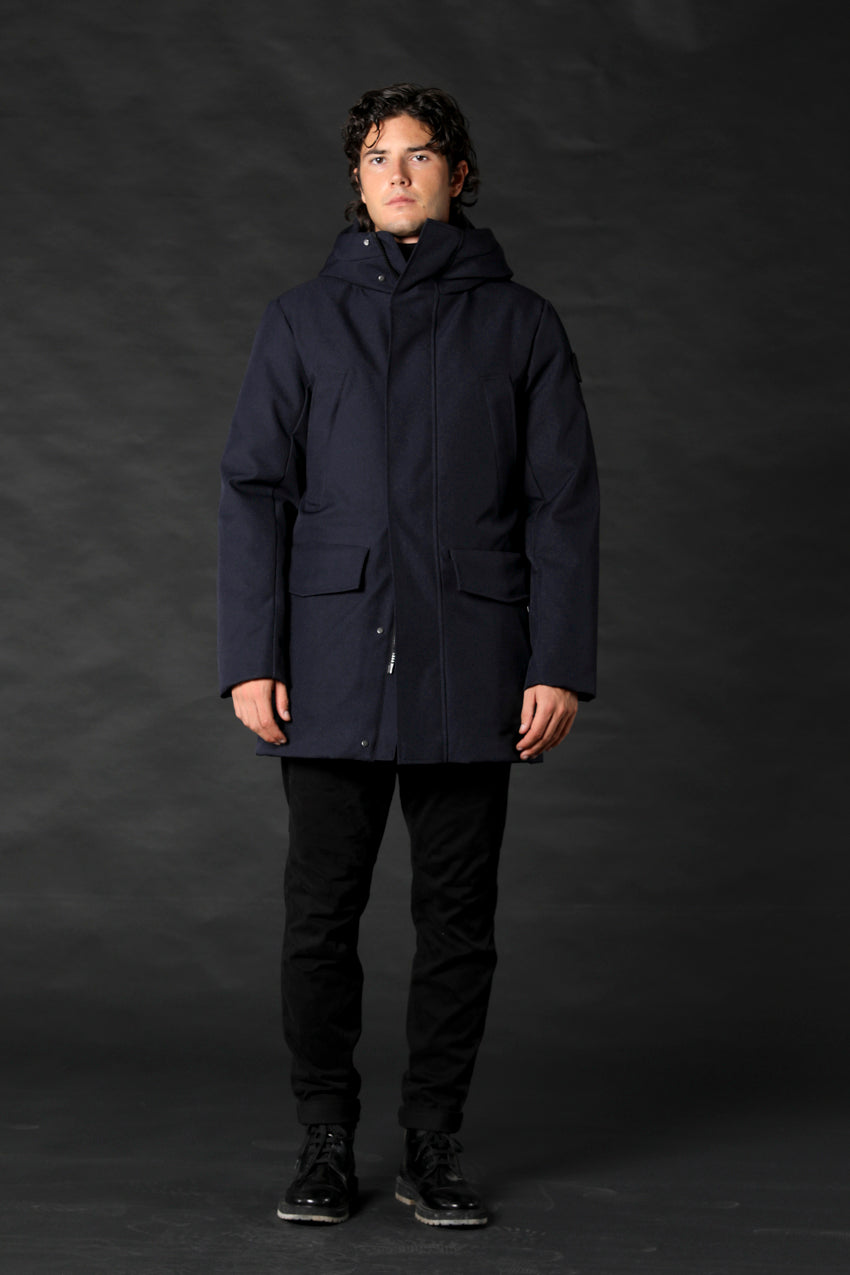 Salt Lake parka homme en nylon édition limitée coupe regulière ①