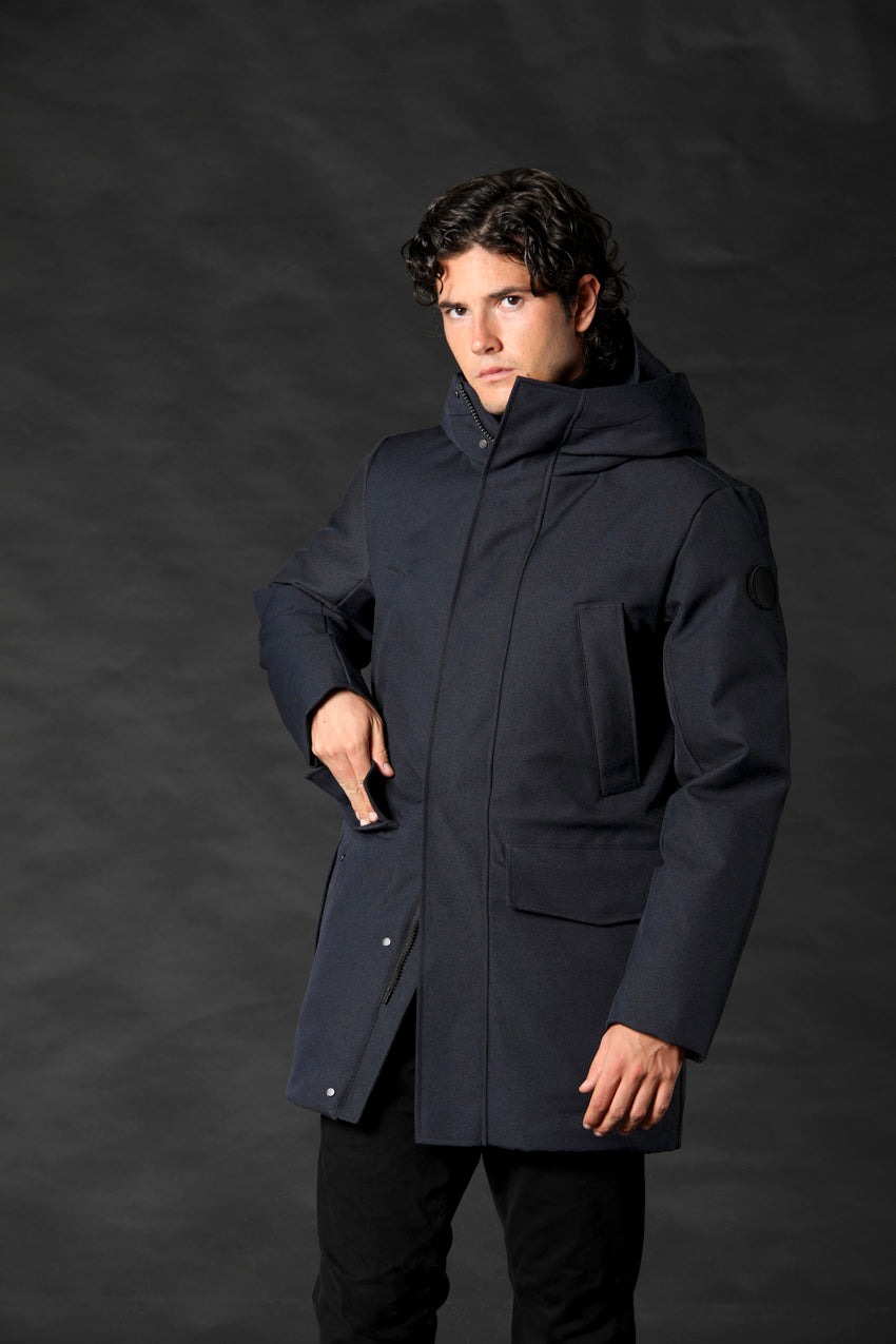 Salt Lake parka homme en nylon édition limitée coupe regulière ①