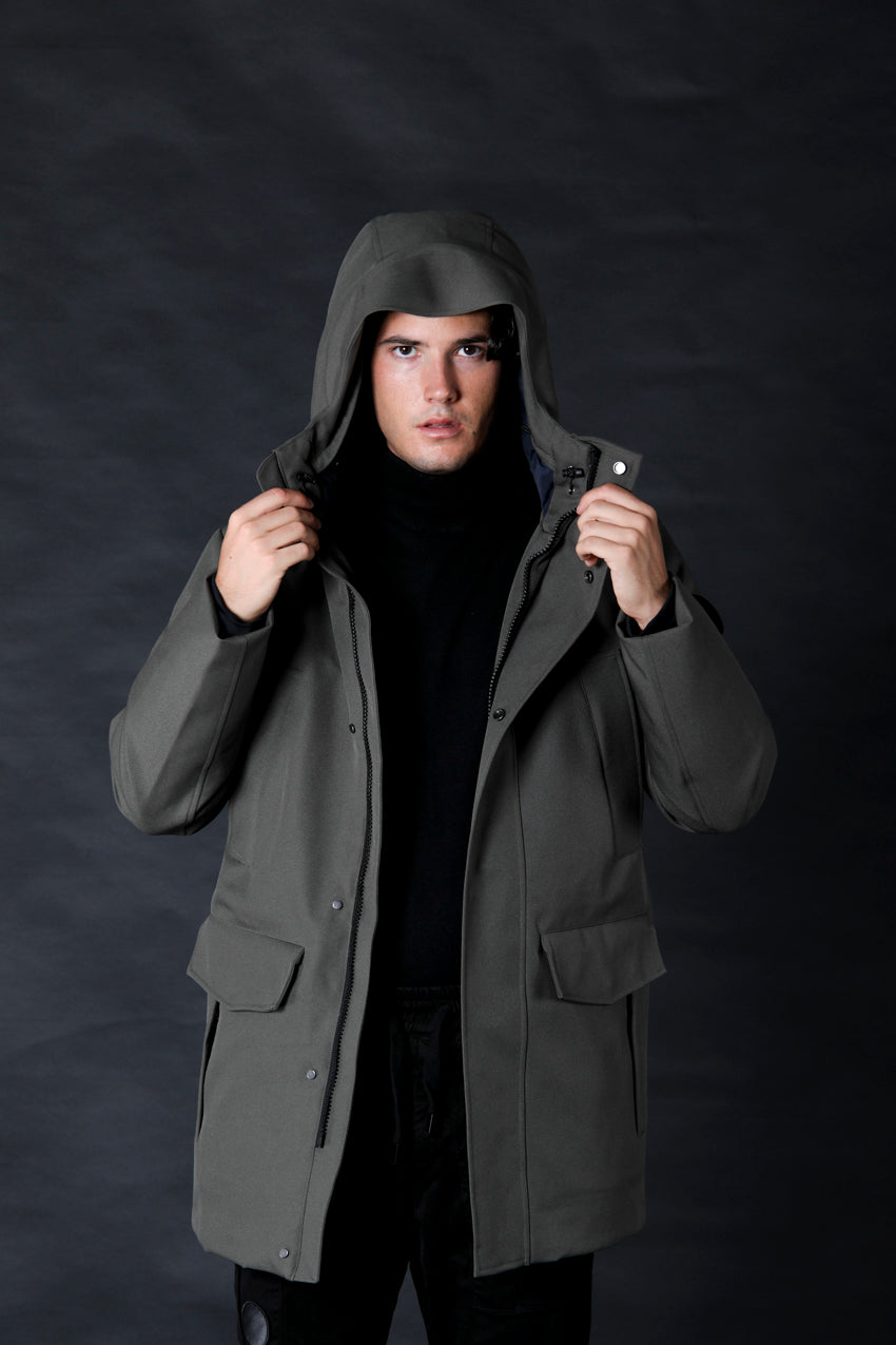 Salt Lake Men's Parka in Nylon Limited Edition Regular Fit ①